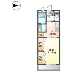 ヴァン　ヴェールの物件間取画像